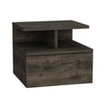 thumbnail image 4 of Floating Nightstand with Shelves / Bedroom Decor Needs / Drawer to Keep Essentials, 4 of 4
