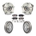 thumbnail image 1 of Transit Auto Front Hub Bearing Assembly Coated Disc Brake Rotors and Semi-Metallic Pads Kit for Car Subaru Legacy KBB-103562, 1 of 11