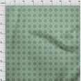 thumbnail image 4 of oneOone Rayon Green Fabric Asian Suzani Craft Projects Decor Fabric Printed By The Yard 56 Inch Wide, 4 of 5