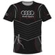 thumbnail image 2 of Conjuntos familiares a juego Camisetas de carreras Audi Ropa para hombres y mujeres Camisas de manga corta con cuello redondo Tops suaves y livianos de secado rápido, 2 of 5