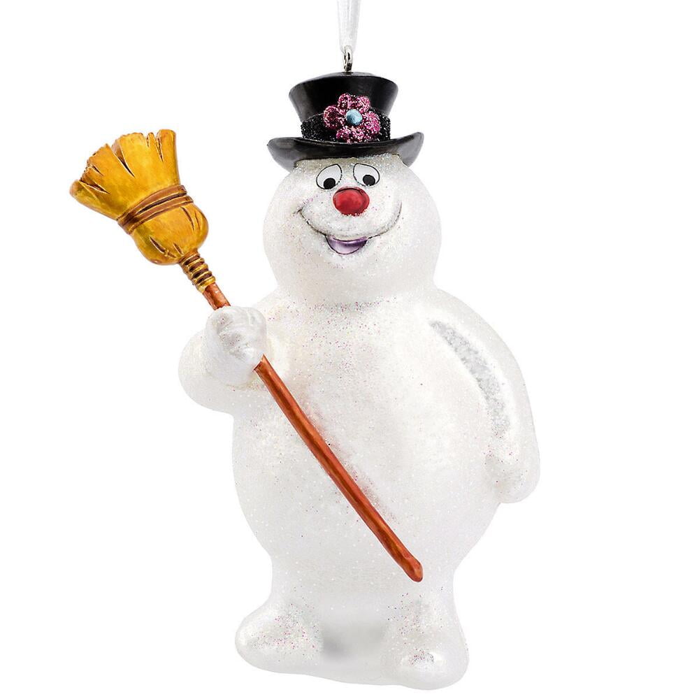 Frosty The Snowman Glass Christmas Ornament Xmas Holiday Snow Man 4