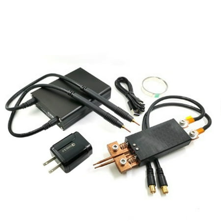 

DH20 Pro 9 Gears Mini Spot Welder with Extra Single-Handed Welding Pen Nickel Plate Welder Machine US Plug