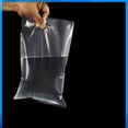 thumbnail image 2 of Bolsas interiores de cartón para almacenamiento móvil, de PE transparente, con bolsillo plano, gruesas, resistentes a la humedad, 500 unidades, 2 of 3