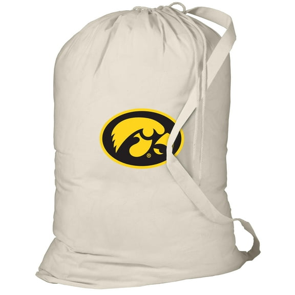 University of Iowa Laundry Bag Iowa Hawkeyes Clothes Bags
