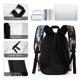 thumbnail image 5 of Aves de Presa-theme Backpack, Campus style schoolbag Bookbag with Adjustable Shoulder Straps And Large Zip Compartment, Unisex Travel Bags.42x30x15cm, 5 of 6