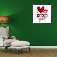 thumbnail image 4 of Cuadros Decorativos Kit de pintura de diamante 5D DIY XOXO Taladro redondo completo Cuadro de mosaico Diamante de imitación de pared Tmvgtek embutido en tela, 4 of 9