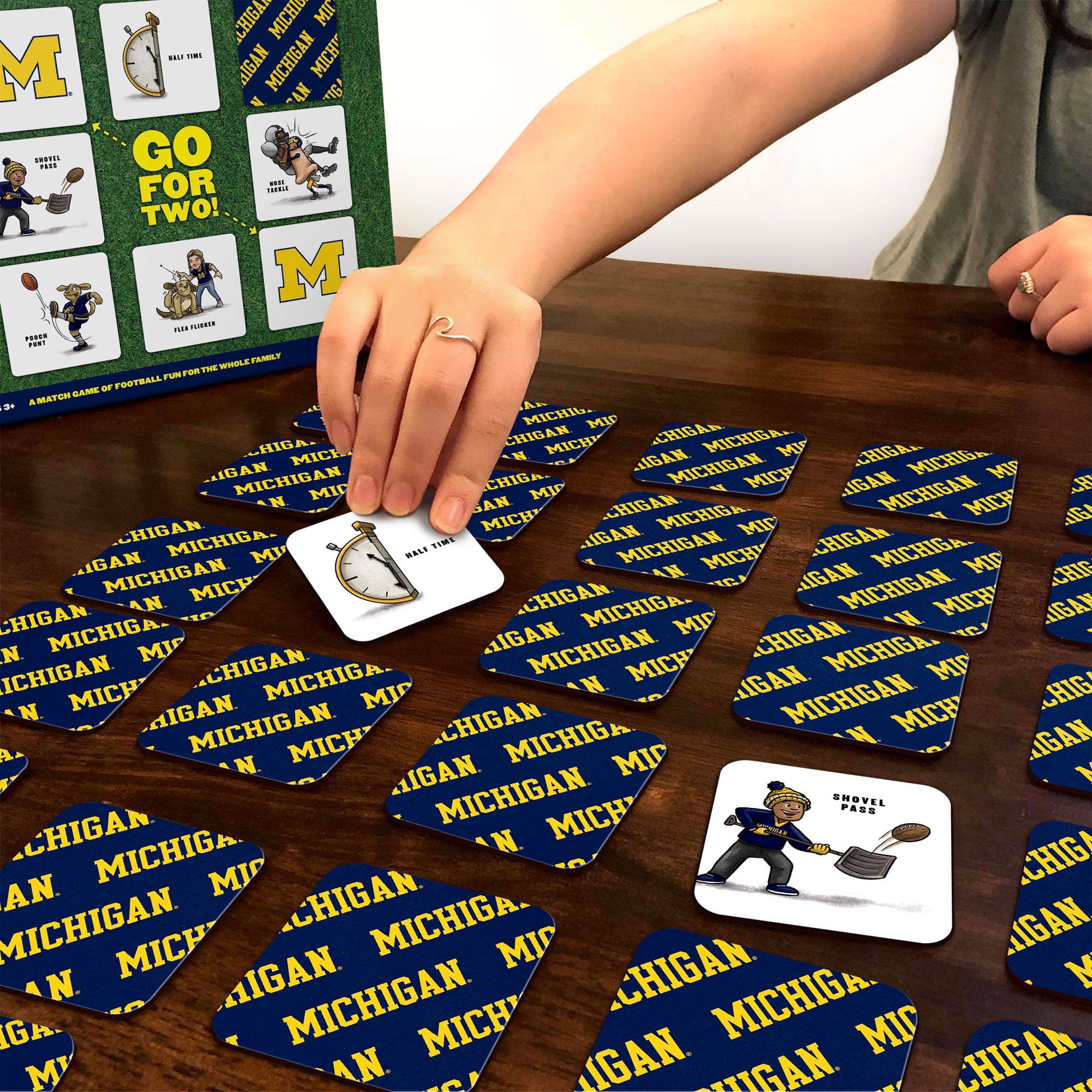 Michigan Wolverines Licensed Memory Match Game