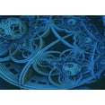 thumbnail image 1 of Ahgly Company Machine Washable Indoor Rectangle Transitional Blue Area Rugs, 3' x 5', 1 of 7