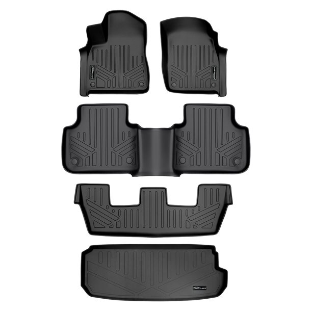 Smartliner Custom Floor Mats / Cargo Liner Behind 3rd Row for 20172019