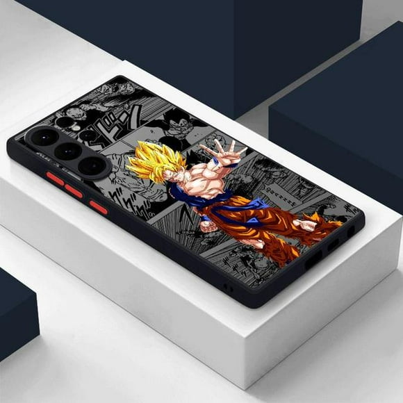 Coque Téléphone Dragons Balls pour Samsung Galaxy Note 20 Ultra S23 S22 Ultra 5G Note 10 Plus Couverture d'Armure Antichoc Mat