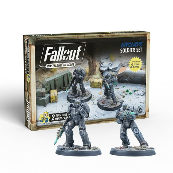 Fallout: Wasteland Warfare Enclave Soldier Set