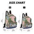 thumbnail image 2 of FORMRS Mini Backpack Purse for Women Quilted Travel Daypack Casual Shoulder Bag, Floral Vase, 2 of 7