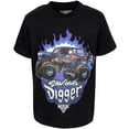 thumbnail image 6 of Monster Jam Toddler Boys' Short Sleeve Tees Red Black Yellow Gray, 6 of 6