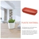 thumbnail image 3 of MERRYHAPY 6Ud Rectangular Para Macetas Plantas Material Plástico Resistente Color Oscuro, 3 of 6