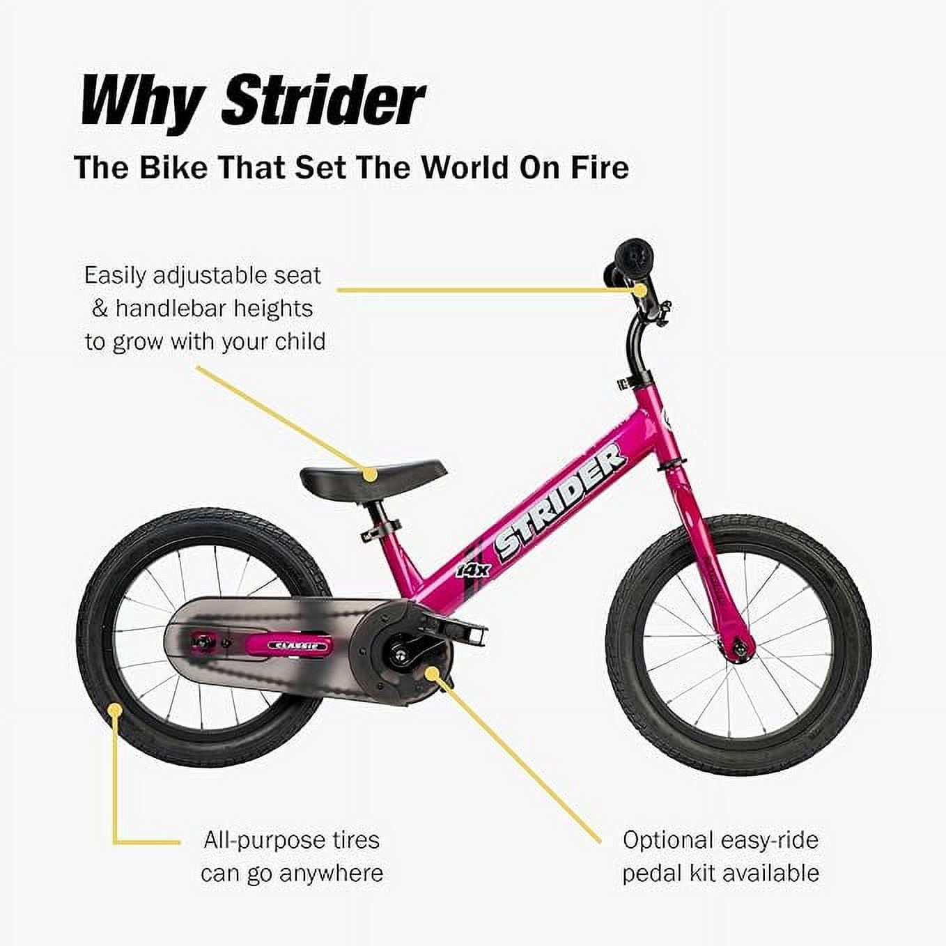 Convert balance bike to pedal hot sale