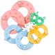 thumbnail image 1 of Zaleonline 8 Stück Pompom Maker 4 Größen Bommel Maker zum Basteln Fluff Ball Weaver Kit Bommelmacher Bommelschablone Fluff Kugel DIY Nadel Handwerk Toolkit para Kinder Erwachsene Ormromra LKX-1289, 1 of 8