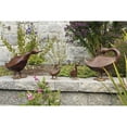 thumbnail image 5 of Achla Designs 6.5 Pouces Paire de 2 Statues de Canetons pour Jardin Extérieur, Bronze, 5 of 5