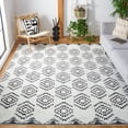 thumbnail image 2 of SAFAVIEH Skyler Kandace Oriental Area Rug, Ivory/Black, 5'1" x 7'6", 2 of 9