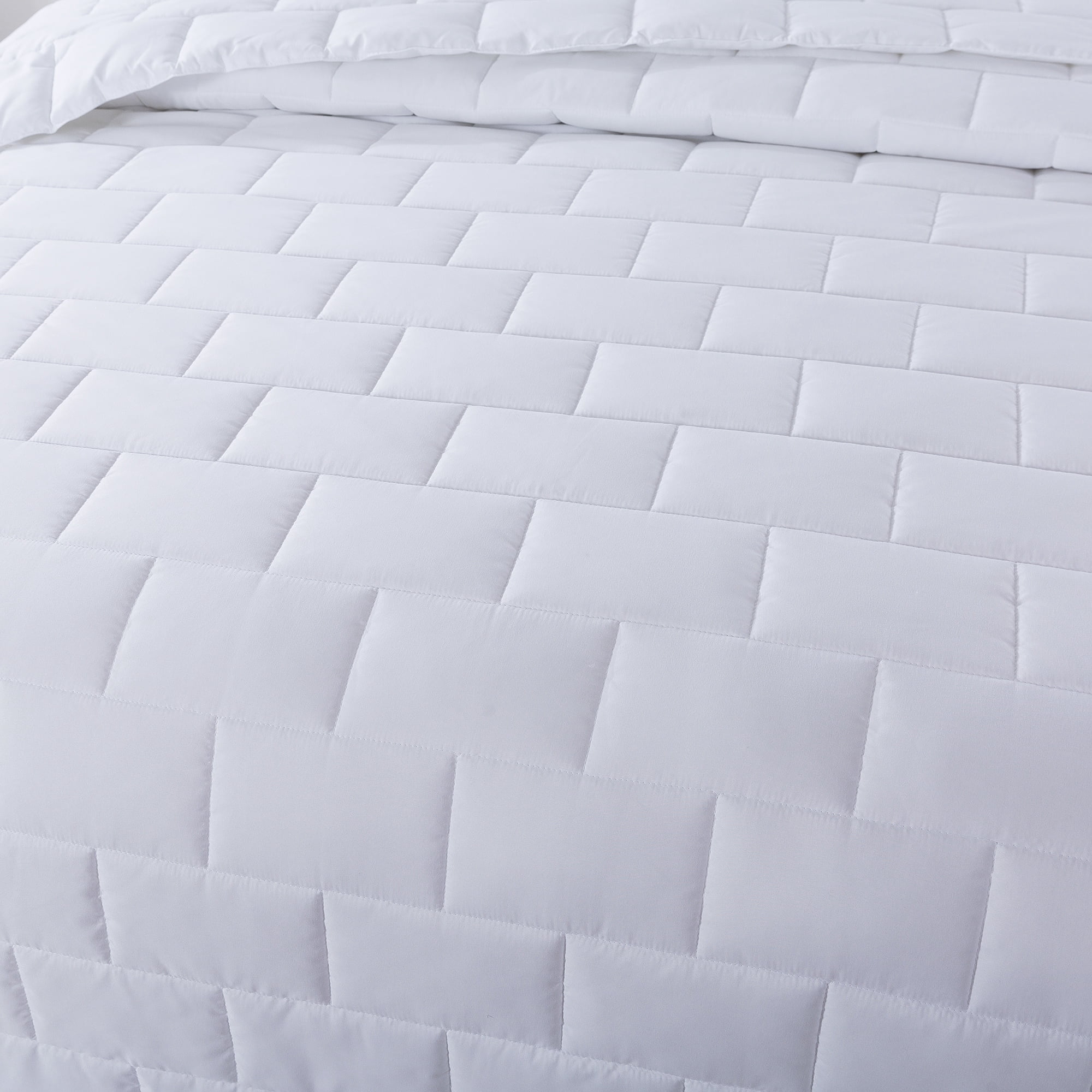 White Goose Nano Down and Feather Blanket - Full/Queen