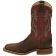 thumbnail image 3 of Justin Boots Mens Bender 11 Inch Embroidered Square Toe Cowboy  Mid Calf Bo, 3 of 5