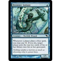 MtG Shadowmoor Common Drowner Initiate #36
