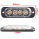 thumbnail image 1 of Luces intermitentes para camiones y automóviles LED Luces laterales Ehuebsd Accesorios para autos y motos, 1 of 3