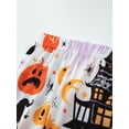 thumbnail image 4 of SUNSIOM Family Matching Halloween Pajamas, Baby Rompers/Bat Pumpkin Letter Print Sleepwear Set, 4 of 6