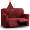 thumbnail image 1 of CHOK 2024 Recliner Loveseat Slipcover - Solid Light Grey - 2 Seater Recliner Cover, 1 of 8