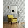 thumbnail image 3 of Stacy Garcia Home Grey Half Circles Peel and Stick Wallpaper - 20.5 in. W. x 18 ft. L. Roll, 3 of 6