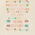thumbnail image 2 of CafePress - Teaching Assistant Tote Bag - Unisex Canvas Tote Bag, Beige, 1-Piece, 2 of 7