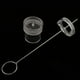 thumbnail image 4 of Molde de plástico transparente con tapa plana para hacer velas redondas, ideal para manualidades. 4cm Altura, 4 of 9