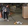 thumbnail image 6 of Alpine Commercial Heavy Duty Push Broom, Long Handle, 18” Indoor/Outdoor, Yellow, 3-Pack, 6 of 10