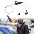 thumbnail image 1 of Headset for Walkie Talkie Headset Earphone Headset Two Way Radio PTT Microphone In Ear Type Earpiece for, 1 of 7