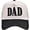dad, variant on Trucker Hat for Women Men Embroidery Mommin Two Tone Adjustable Baseball Cap Hat Trendy Vintage Snapback Hat