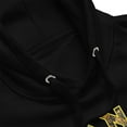 thumbnail image 3 of Iron Maiden - Logo Eddie Classic Unisex Hoodie - Black - Small, 3 of 5