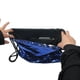 thumbnail image 2 of Qarigey Bolsa de viaje con cordón, ligera y resistente al agua, con lentejuelas de sirena, Mochila deportiva Mochilas plata zafiro, 2 of 6