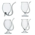 thumbnail image 3 of Wine Glass,Elegant Port Sippers Port Sipping,Vampire Glass Cup with Built-in Straw for Juice, Wine, 3 of 7
