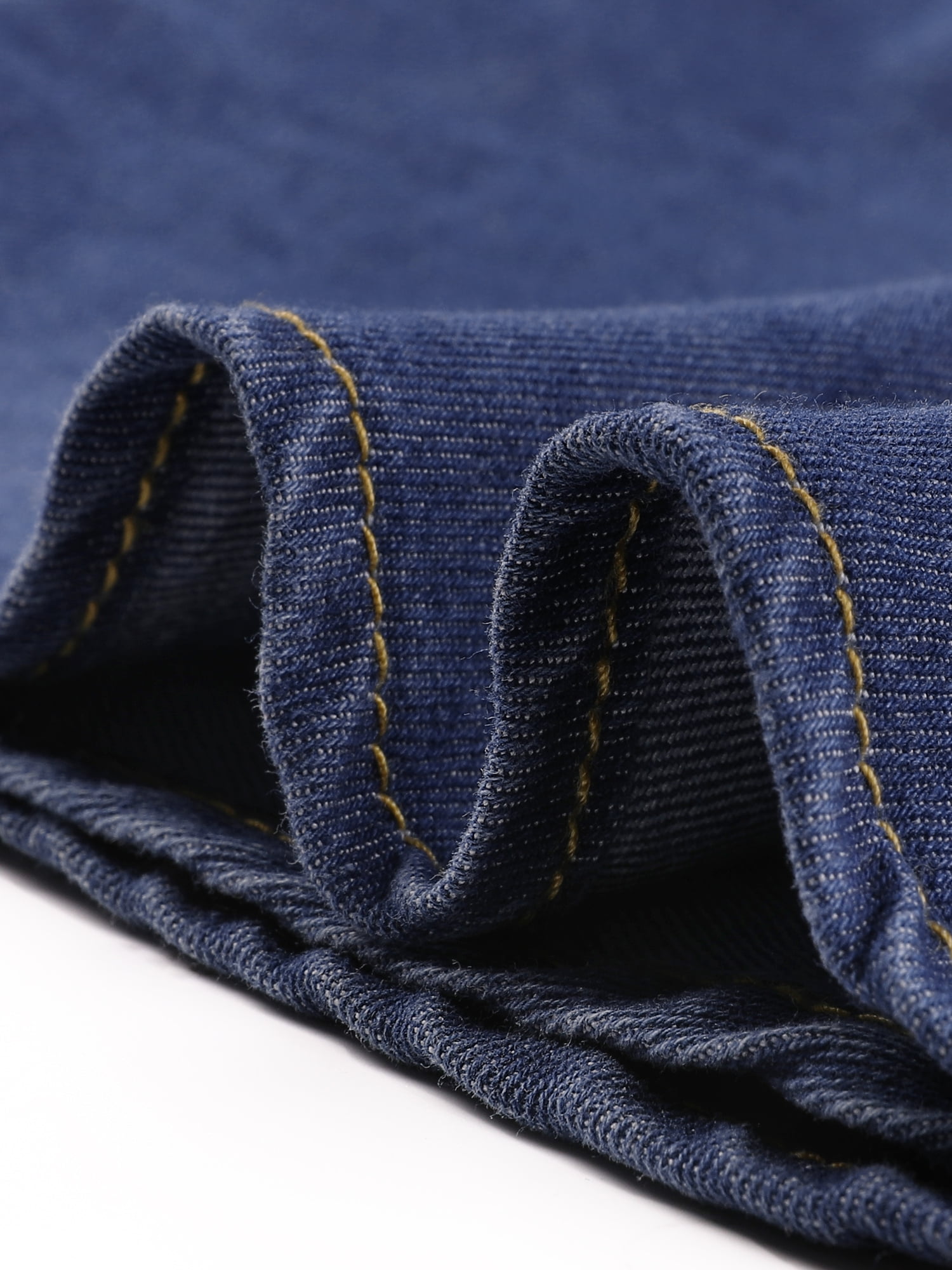 DARING DIVA Plus Women's Size Denim Button Front Adjustable Strap Skirt 4X Dark Blue