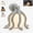 Marble, variant on Octopus Ocean Decor Table Lamp,LED Ocean Themed Bedside Light (Marble) | 6in Coastal Octopus LED Lamp with Warm Glow, USB Powered Nautical Decor for Bedroom, Living Room, Desk & Beach House Gift