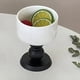 thumbnail image 5 of de Cerámica de Patas Altas Estilo Retro para Aperitivos, Delicado para Té, Fruta y Postre Francés, Copa de Vino Alta de Madera, 5 of 9