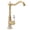 Antique Bronze, variant on Suodoka Antique Kitchen Faucet All Copper European Hot Cold Mixed 360 Rotating Sink Faucet Antique Bronze 13 x 11.8 inches / 33 x 30 cm