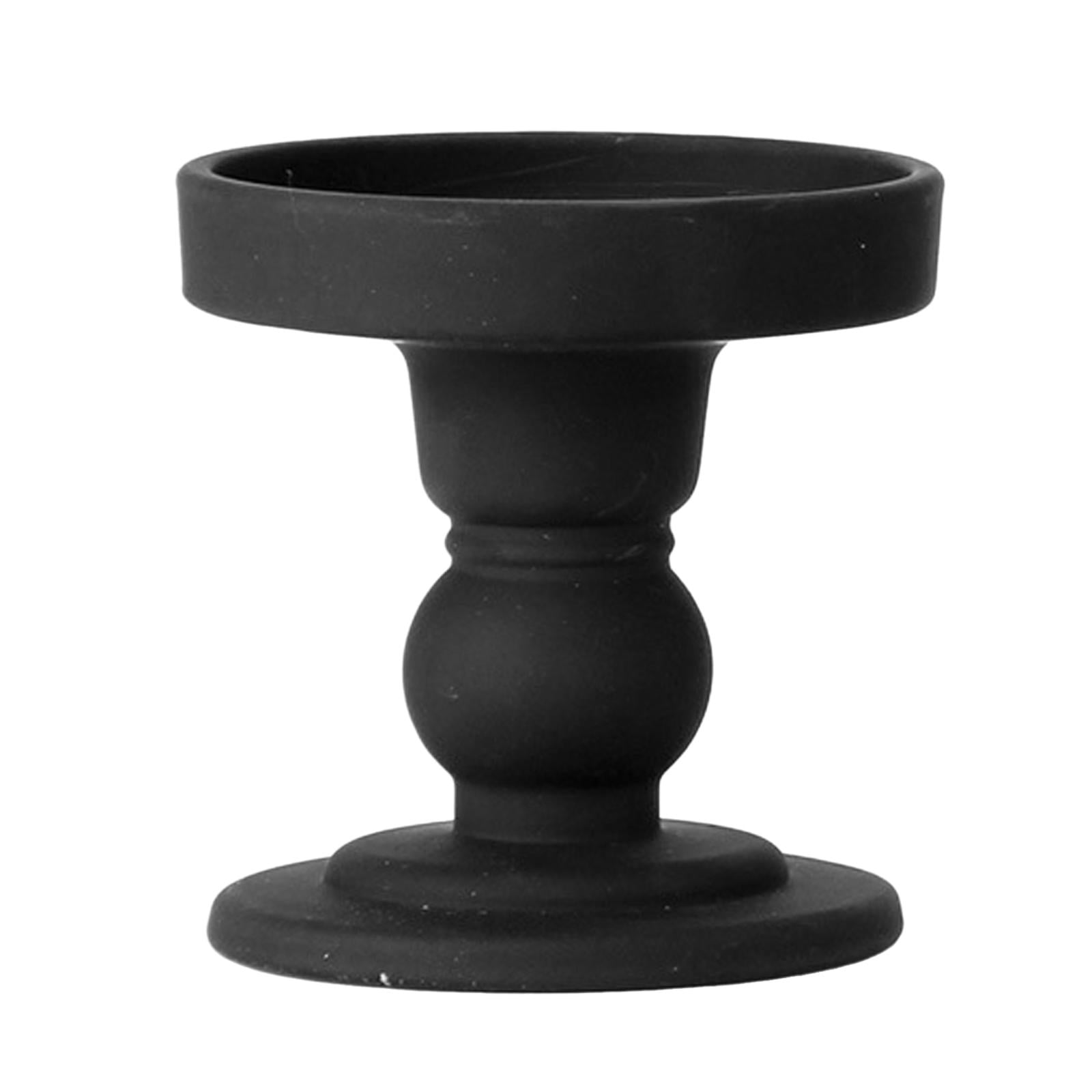 Glass Pillar Candle Holder Candelabra Taper Candle Stand Nordic Style