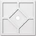 thumbnail image 3 of Ekena Millwork CMP18EY-02000 Médaillon de Plafond Contemporain de 18 Po x 2 Po ID Carré Embry Architectural Grade PVC, 3 of 4