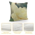 thumbnail image 4 of SHANXI White Beautiful Branch Plant Art Animal Velvet Throw Pillow Covers Sofa Pillowcase Car Square Throw Pillowcases Home Decoration 18x18Inch, Style 23 12x12in, 4 of 5