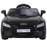 Topbuy Audi TT RS Mini Ride on Car 12V Electric Kids Toy Buggy w/ Remote Control MP3 Black