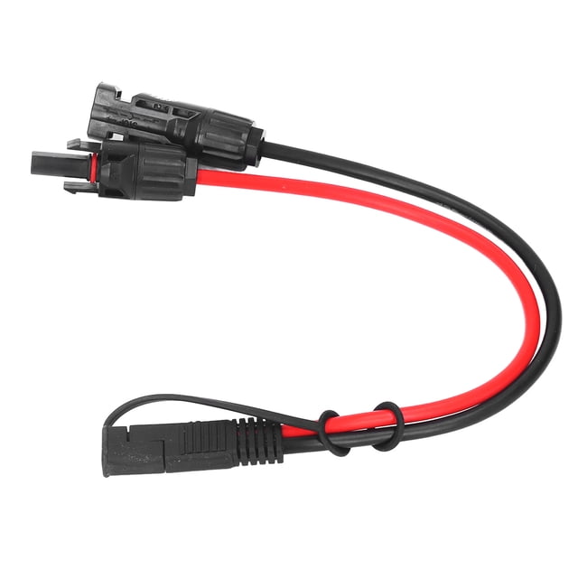 Conector De Rama Solar, Cable De Conector De Panel Solar De Alambre De Cobre 10AWG A Prueba De Polvo Para RV