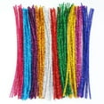 thumbnail image 5 of BERTDOMD 400 pcs DIY Glitter Sticks Glitter Sticks Christmas Sticks DIY Christmas Stick (Orange), 5 of 5