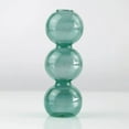Daiosportswear Festive Discounts Glass Bubble Flower Base Vase Glass