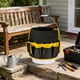thumbnail image 5 of Bolsa para herramientas de jardinería de gran capacidad, impermeable, con múltiples bolsillos Negro Amarillo, 5 of 8
