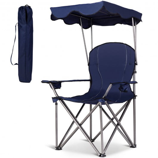 Portable Folding Beach Canopy Chair, Portable Beach Chair With Canopy